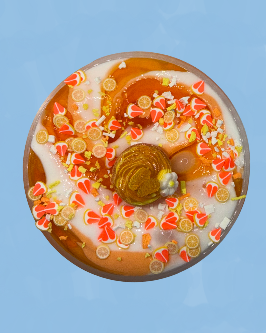 Orange Chiffon Cupcake