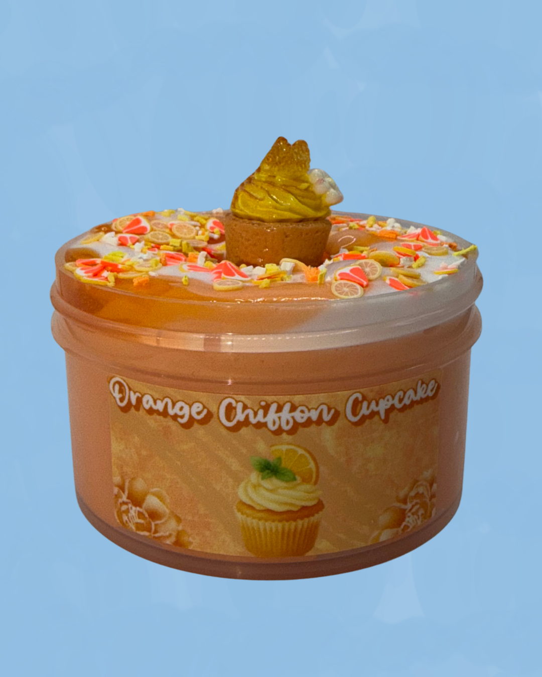 Orange Chiffon Cupcake